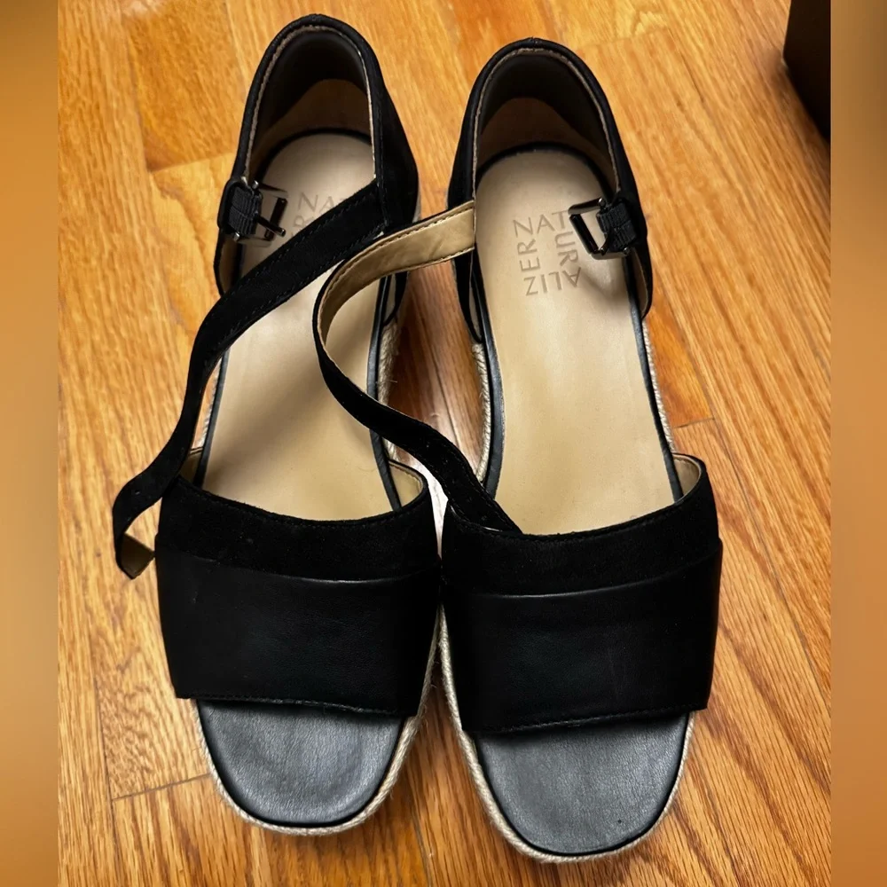 Naturalizer Platform Open Toe Espadrille